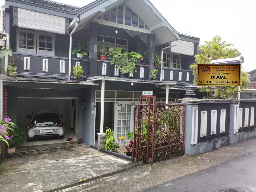 Jual Vila Murah Di Kaliurang, Furnish & Siap Operasional Sumber Income