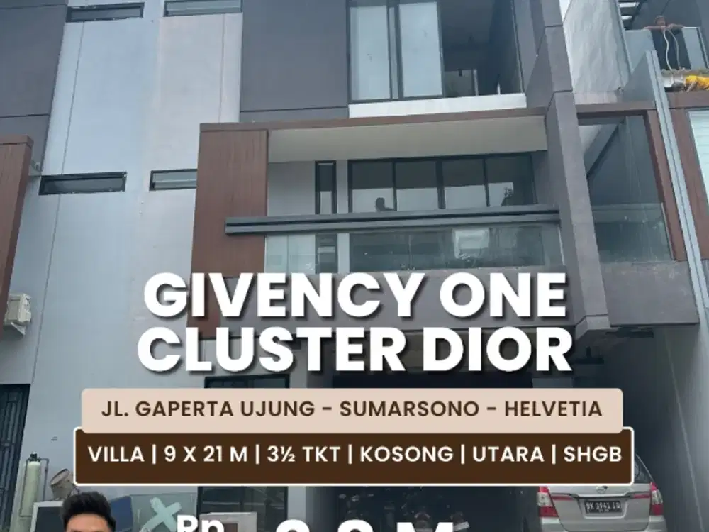 Jual Cepat Rumah Tipe Villa Kondisi Kosong Di Gaperta