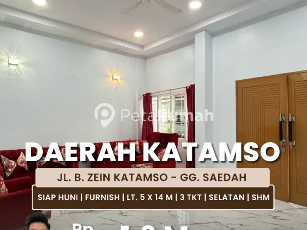 Jual Rumah Kondisi Siap Huni Cantik Daerah Katamso