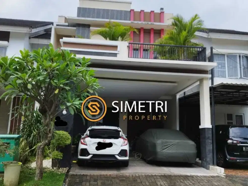 Dijual rumah bagus 3 lantai De Latinos dekat stasiun rawa buntu BSD