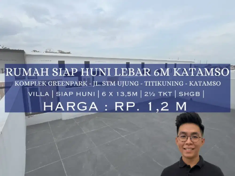 Jual Rumah Tipe Villa  Plus Promo Menarik Daerah Katamso