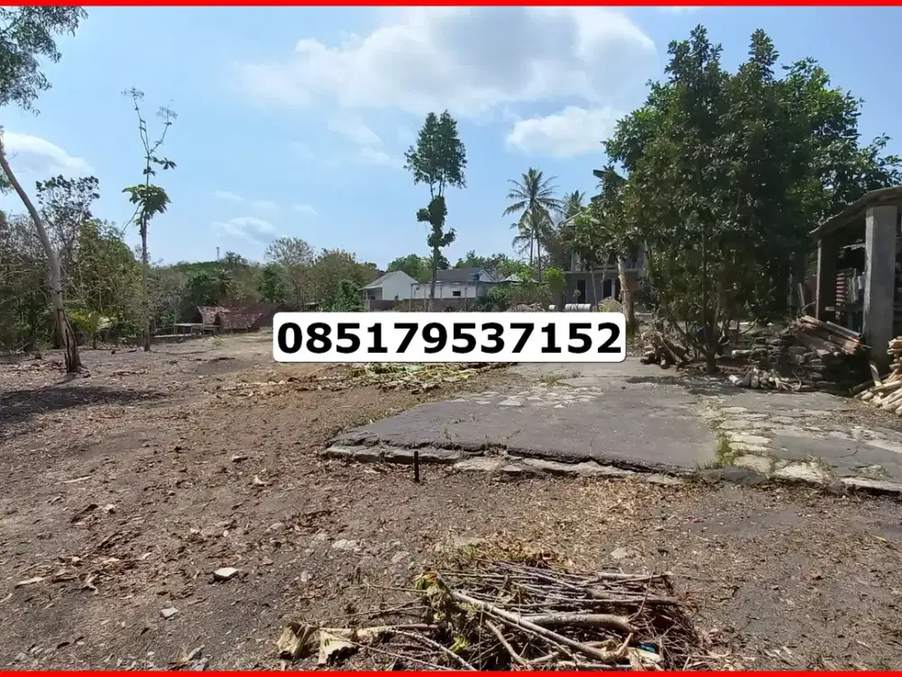 Dijual Tanah Murah Sleman Dekat Pasar Balecatur Gamping SHM-P
