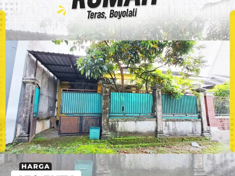 Dijual Rumah di Bisa Untuk Kost di Teras, Boyolali