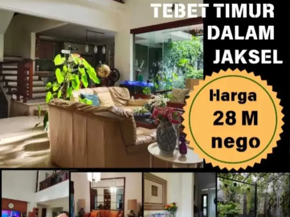 Rumah Mewah Siap Huni di Tebet Timur Dalam