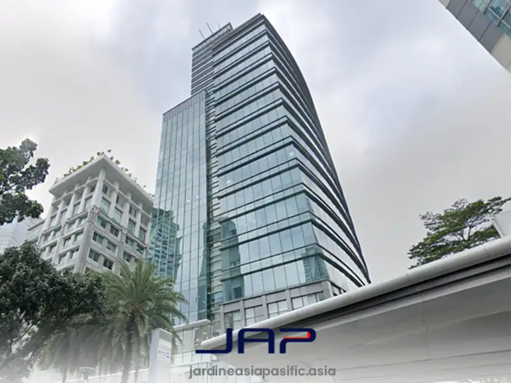 Sewa Kantor Menara Dea 1 Luas 265 M2 Furnished Strategis di Kuningan