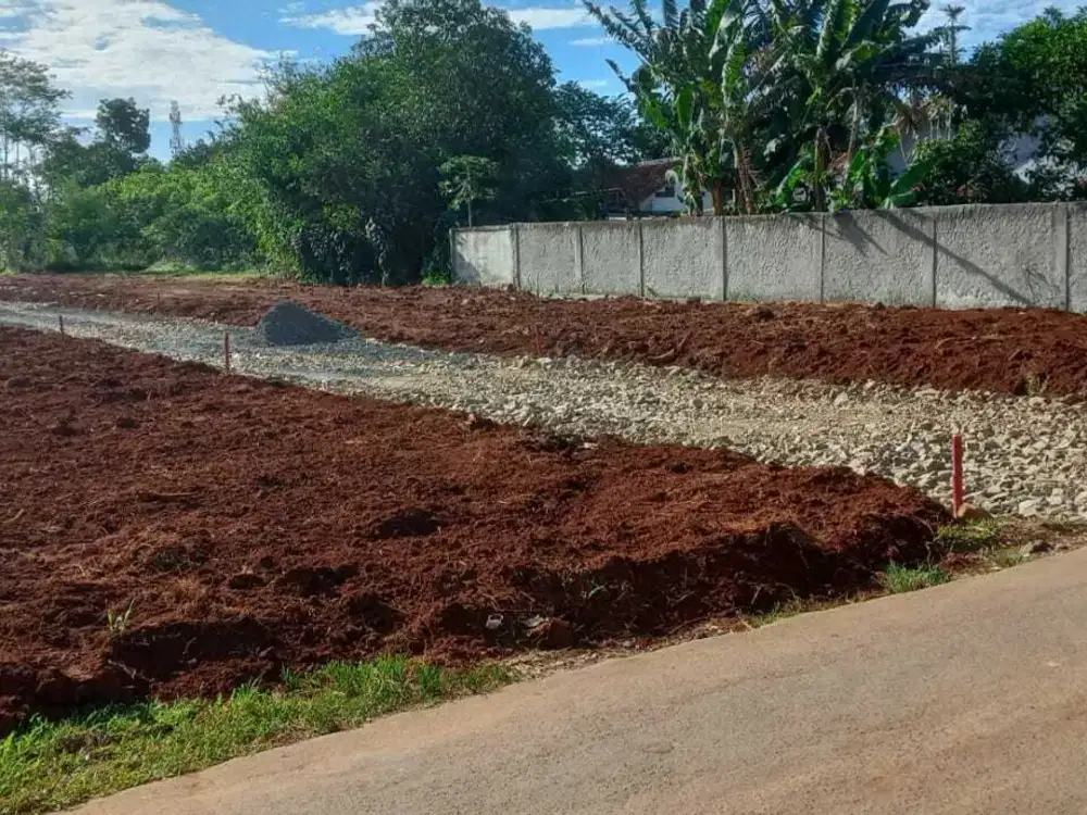 Tanah Kaveling Bogor SHM Siap Bangun, 10 Menit Ke Stasiun Citayam