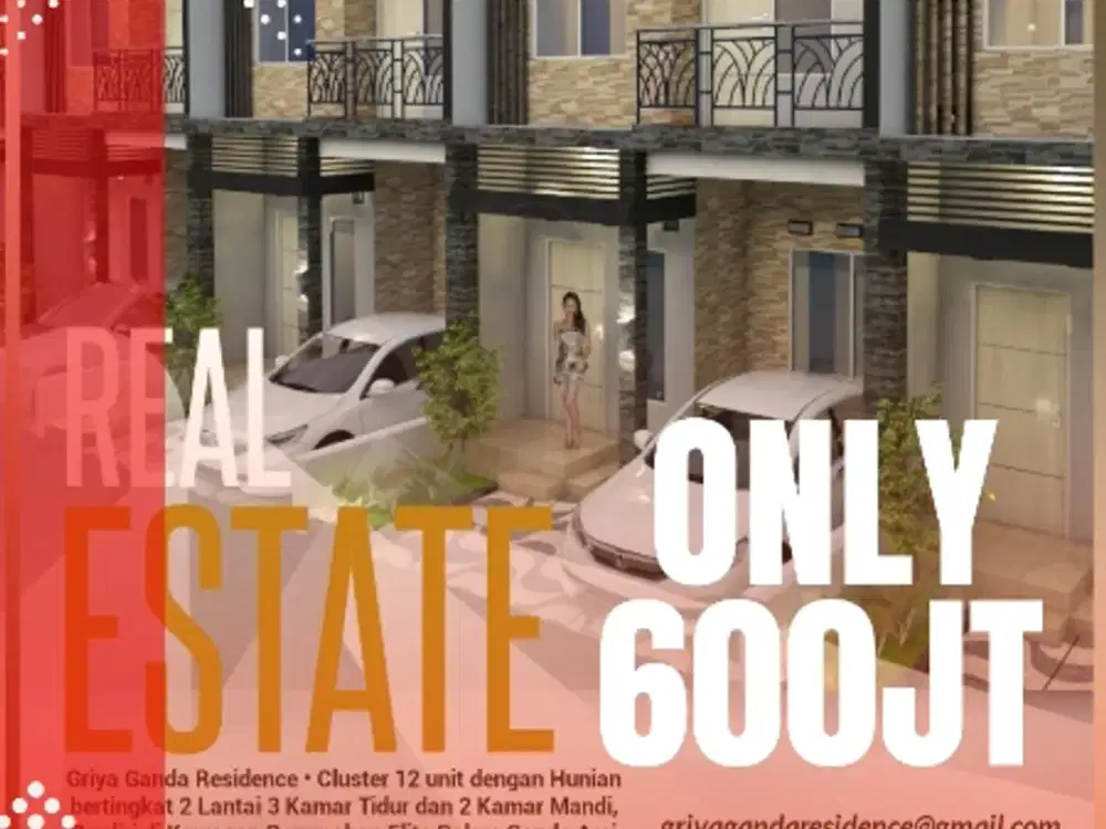 RUMAH 2 LANTAI CASHBACK99JT SISA 2 UNIT
