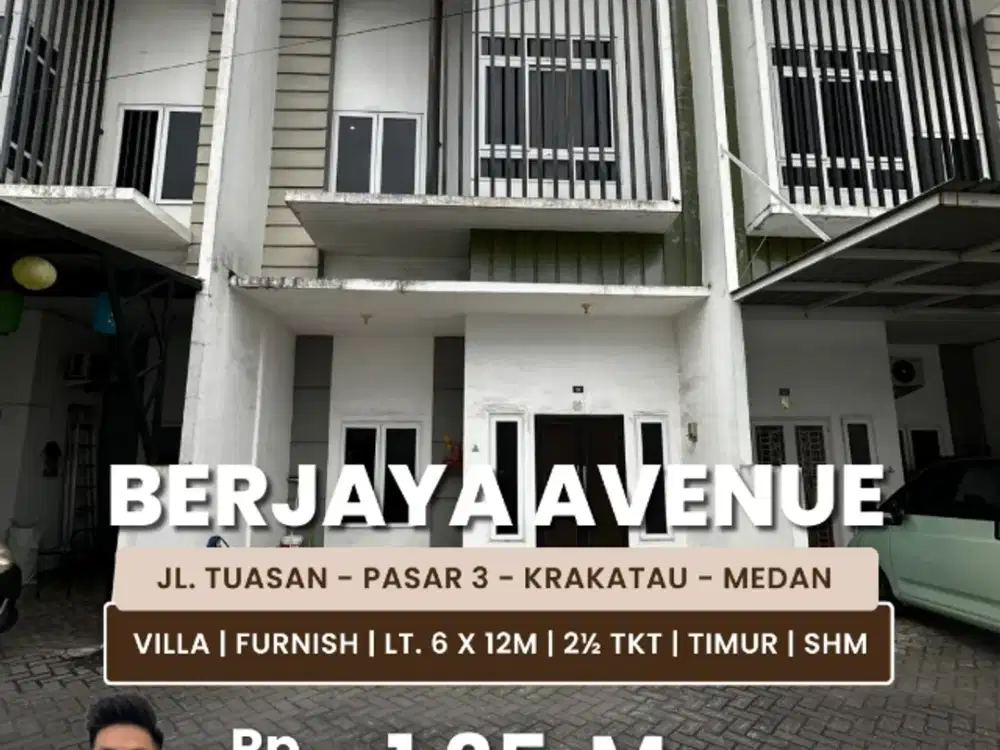 Jual Rumah Tipe Villa Siap Huni Daerah Tuasan Medan