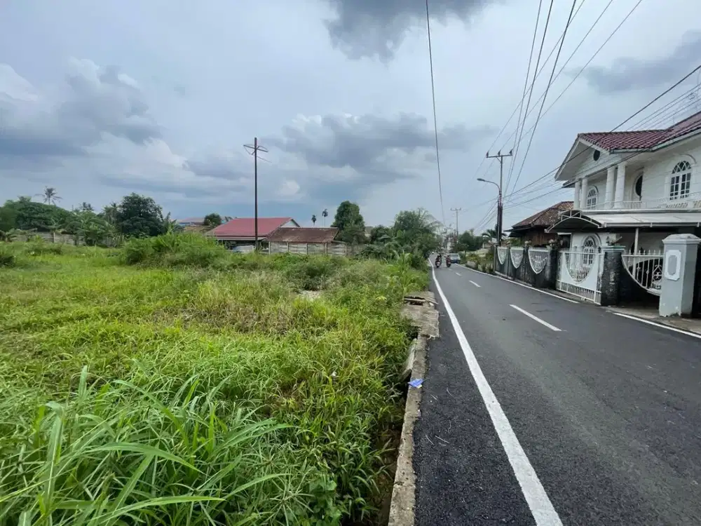Dijual tanah dekat kantor camat kemuning