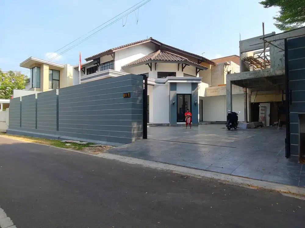 Rumah mewah di komplek palm kartika Bambu apus jakarta timur