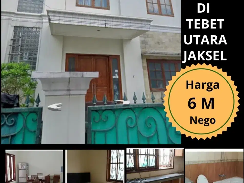 Rumah siap huni di Tebet Utara Jakarta Selatan