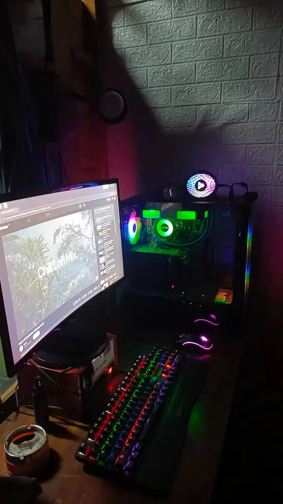 PC Gaming & Editing Siap Pakai | Ryzen 5 2600 | RX 570 4GB | SSD 1TB
