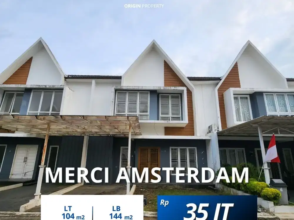 Disewa Rumah Komplek Medan Resort City Merci Amsterdam Type Breda