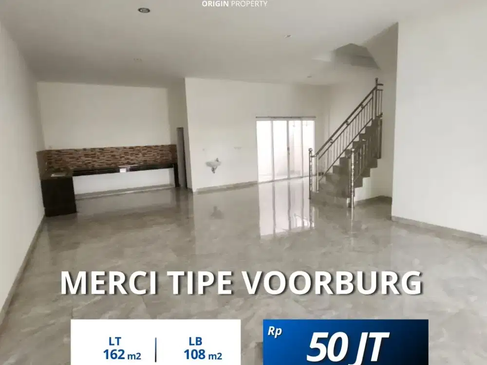 Disewa Rumah Siap Huni Komplek Merci Tipe Voorburg Jalan Merci Raya