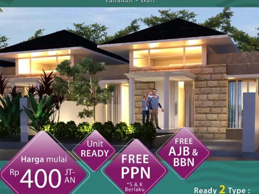 Perumahan  Cluster Stana Residence Tabanan