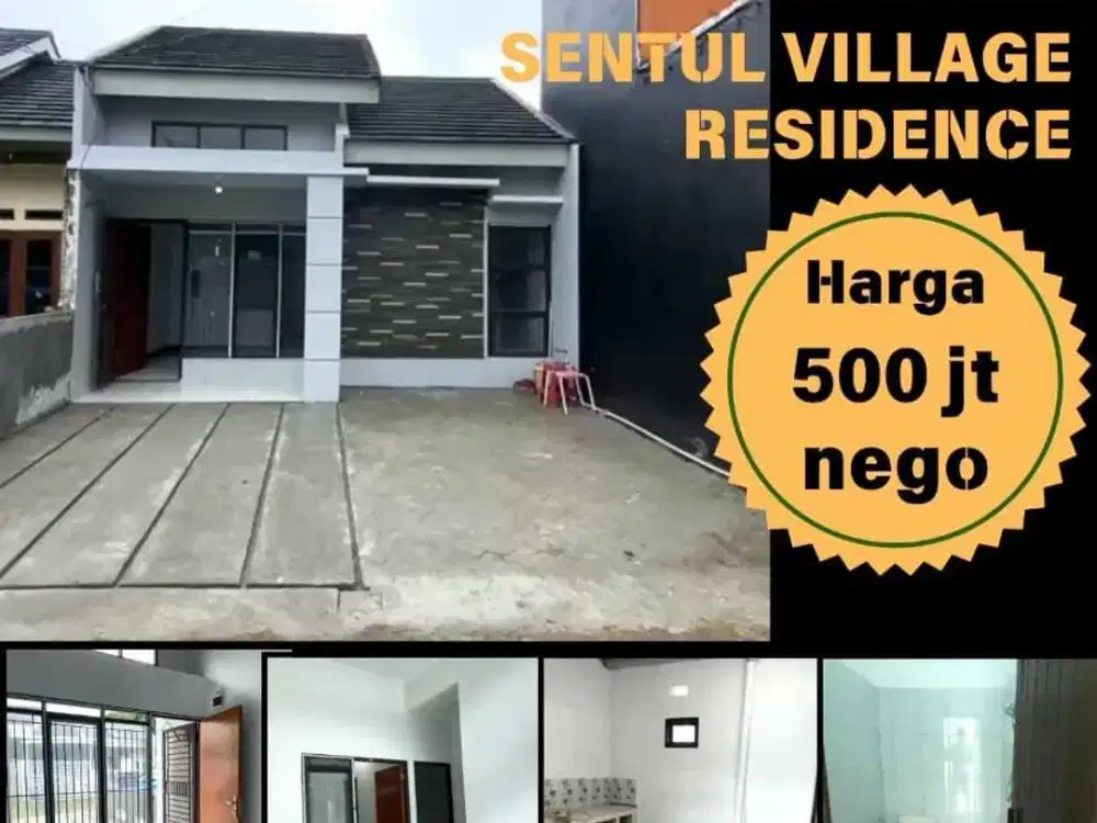 Rumah Rapi Siap Huni di Sentul Village Residence di Sentul Bogor