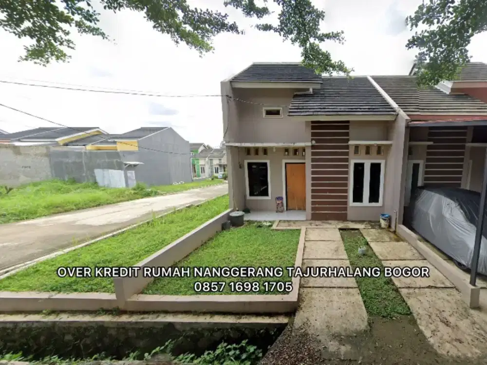 Rumah Take Over 73 JT Bukit Nanggerang Village Tajurhalang Bogor