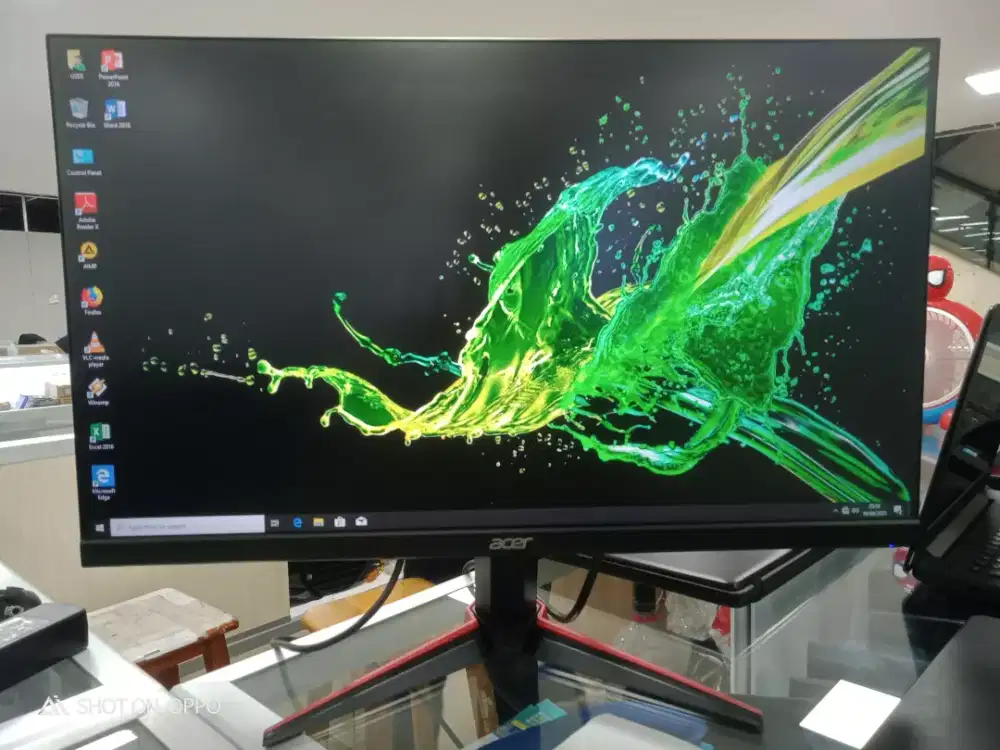 JUAL LED MONITOR ACER 24INCH FRAMALES BORDERLESS IPS 180HZ FHD HDMI