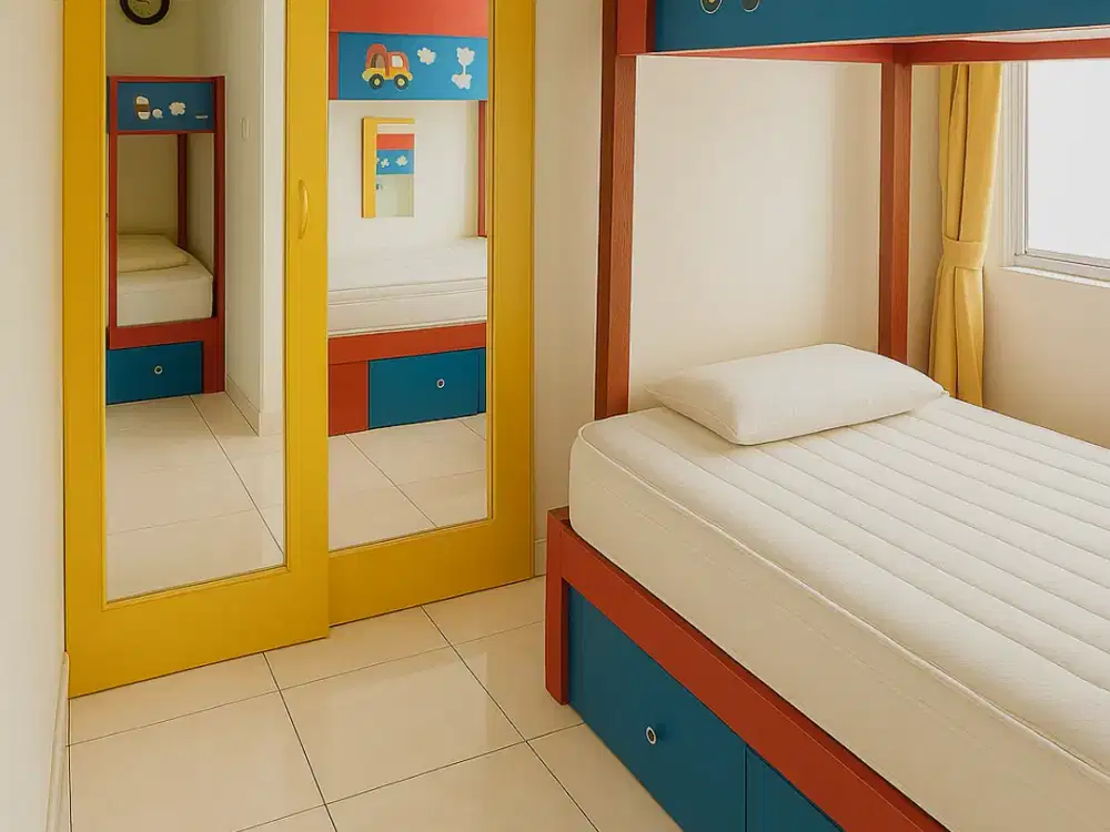 BEBAS Tagihan 650Ribu/Bulan 2BR Furnish City Home Moi Apartemen