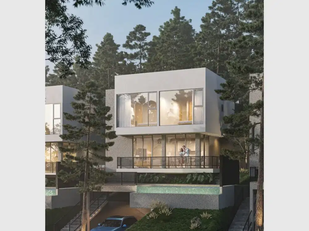Jual Villa Area Dago Best Investment Private Pool View Hills & City