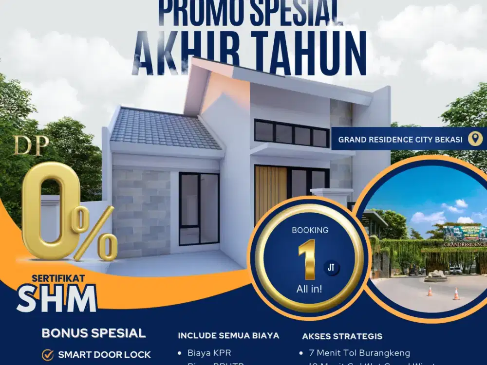 JUAL CEPAT! RUMAH SIAP HUNI DI BEKASI