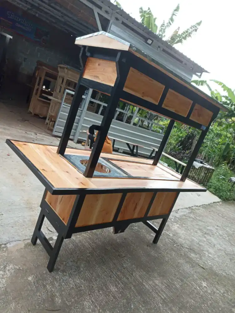 Jual Gerobak Angkringan, Bakso, Mie Ayam, Bubur, Sate, Soto, Pecel dll