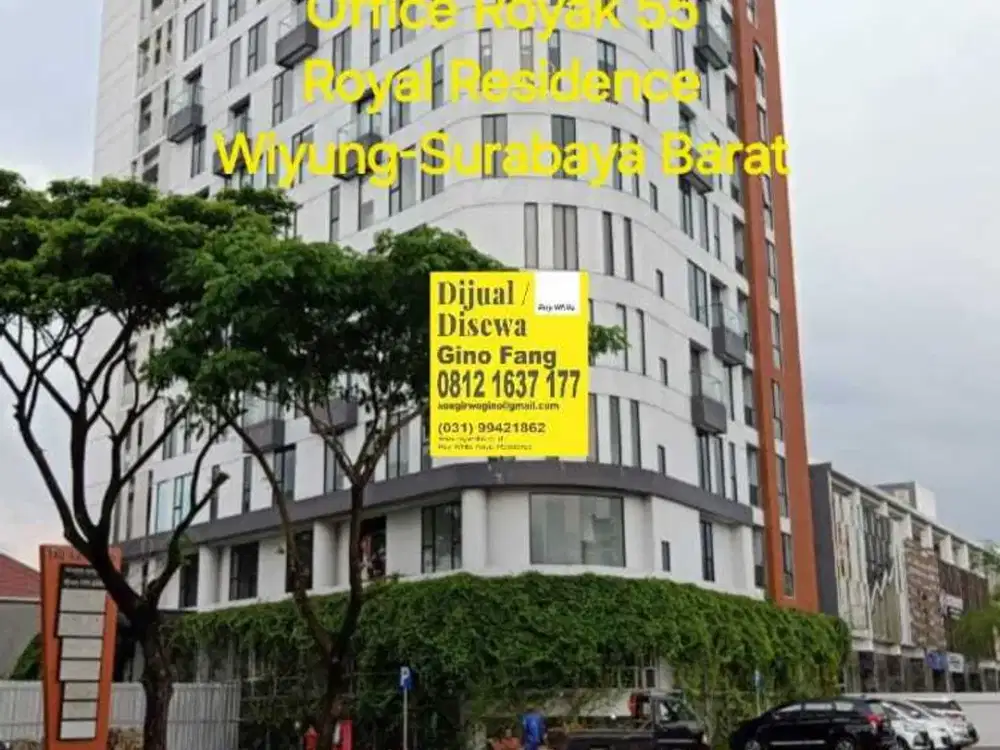 Disewakan Cepat Office Royal 55 Royal Residence Wyung Surabaya Barat