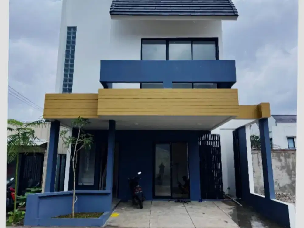 DIjual Hunian  Modern Tropical 2 Lt, spek Rumah Mewah, di Sawangan Dpk