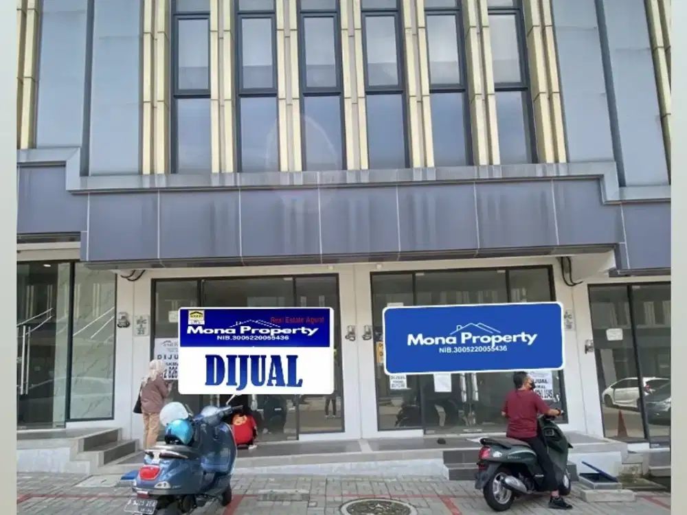 Jual/Sewa  2 Ruko Gandeng Baru Lokasi Strategis Kota Wisata Cibubur