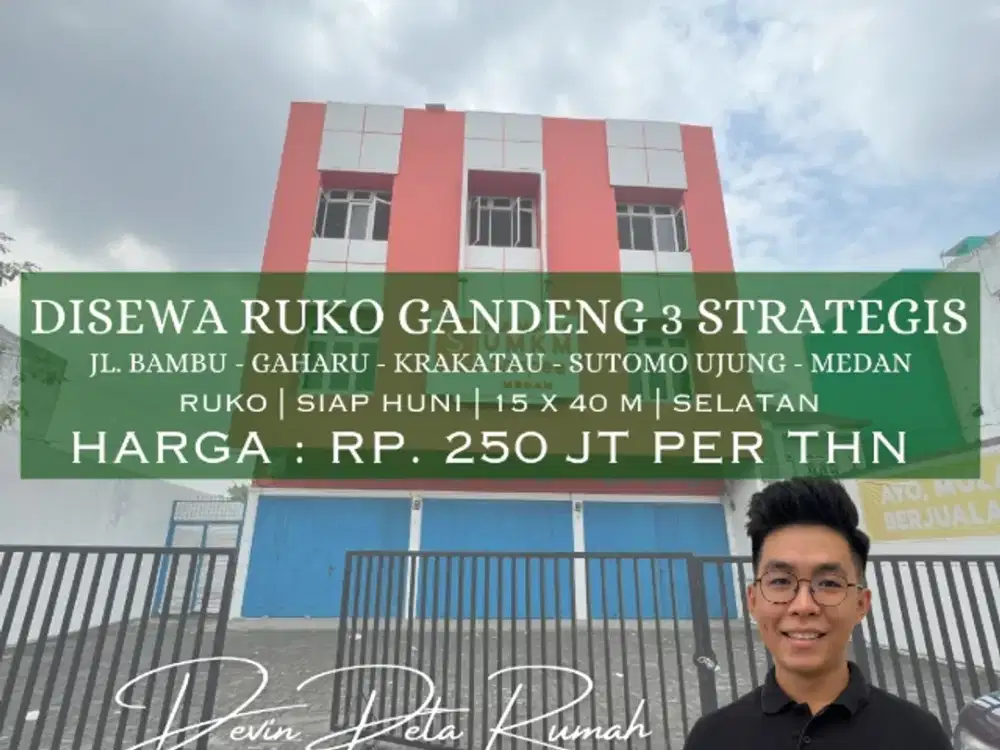 Sewa Ruko Gandeng Siap Huni Sangat Startegis Di Bambu 2
