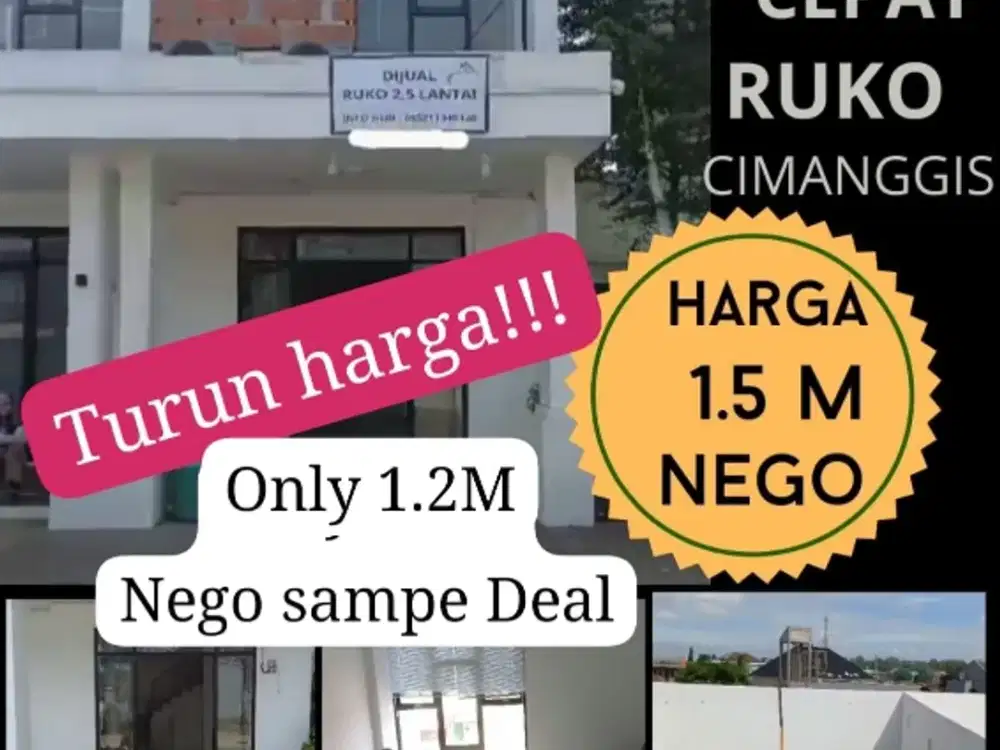 Ruko 2 lantai di Cimanggis