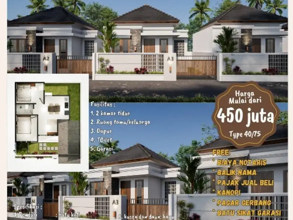 Perumahan Alluna Residence  Kediri Tabanan