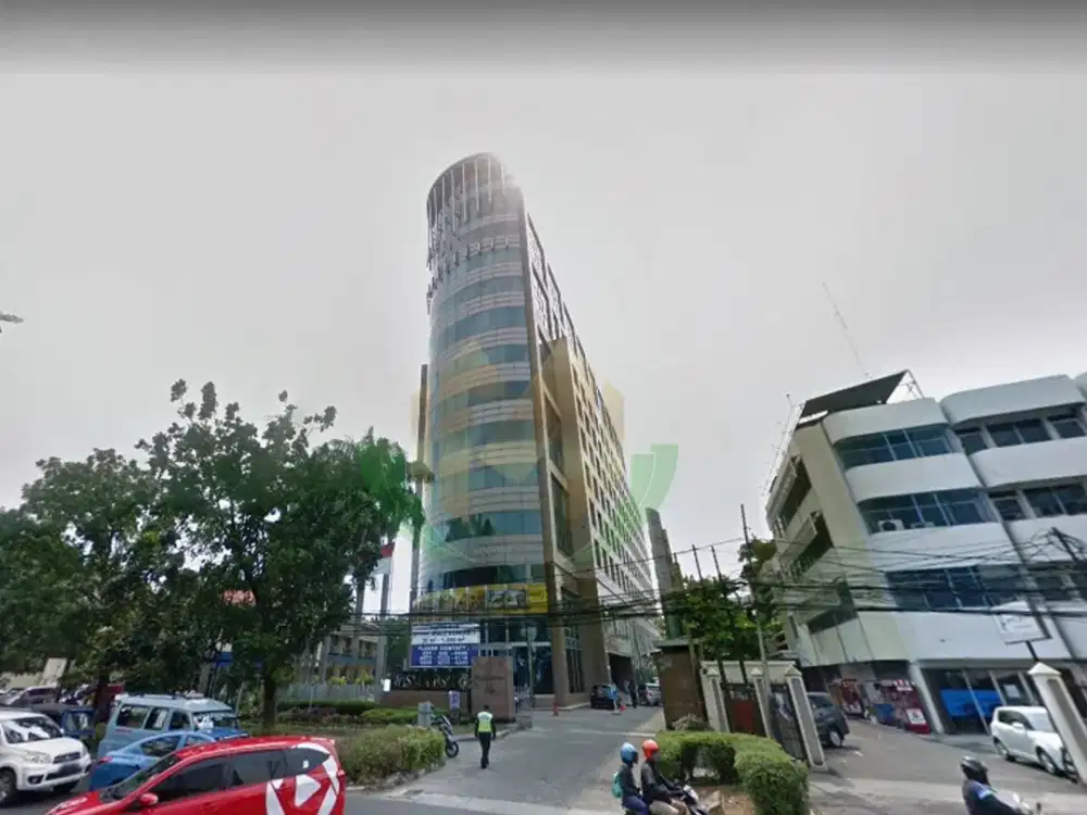 Sewa Kantor Wisma BSG Luas 148 M2 Bare Strategis di Tanah Abang