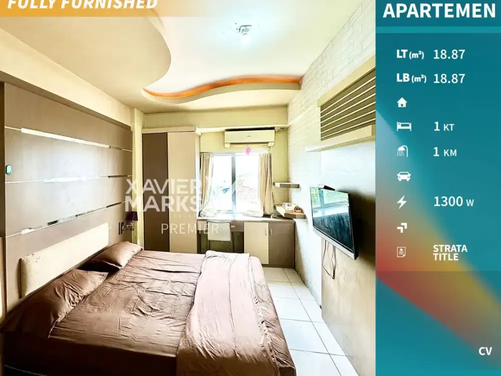 Super Murah Apartemen Soekarno Hatta Full Funish di Kota Malang