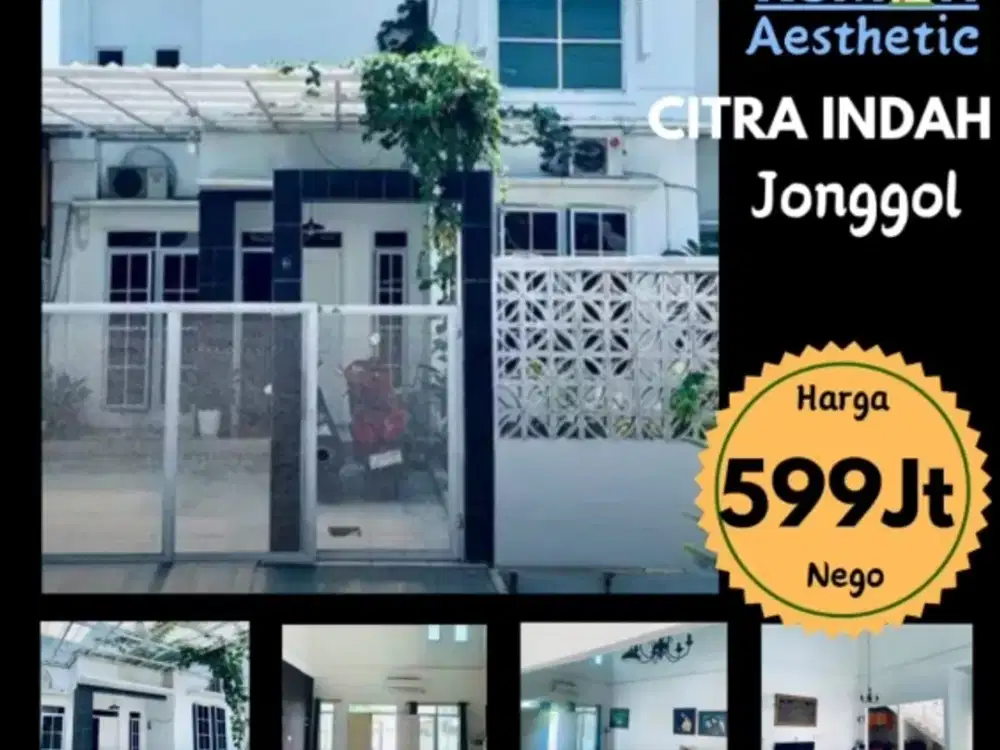 Rumah apik n estetik di daerah Jonggol, Bogor