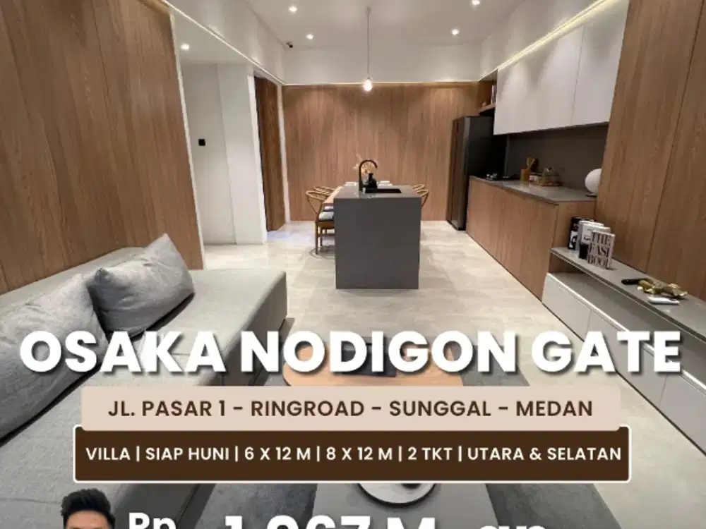 Jual Rumah Tipe Villa Konsep Jepang Daerah Ringroad