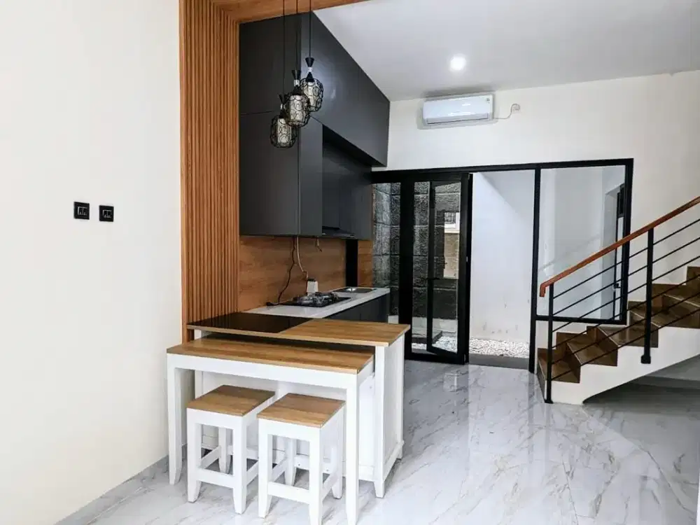 Sewa Rumah Cluster Modern 3 BR di Jagakarsa