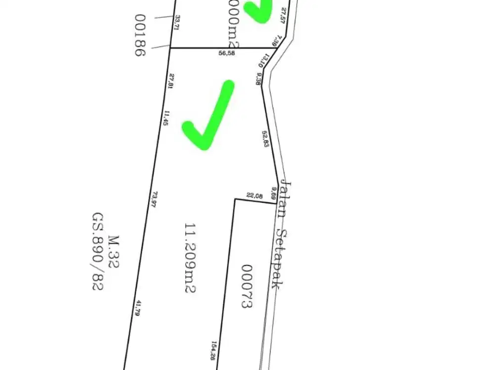 Dijual tanah kosong lokasi strategis