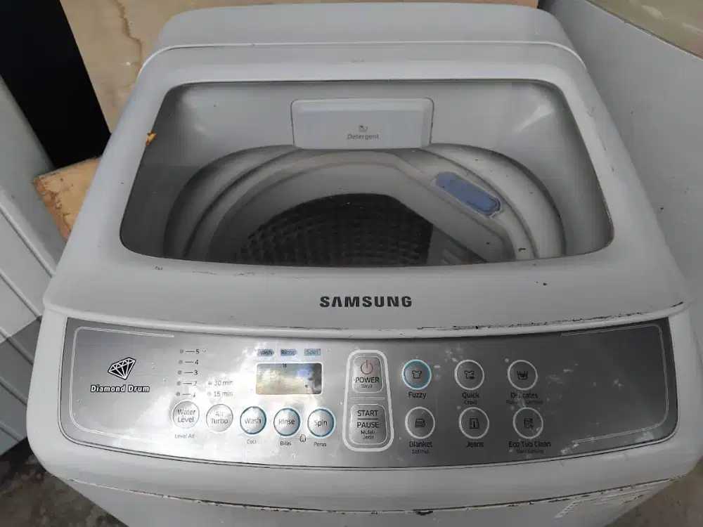 Mesin cuci 1 tabung  top loadig samsung murah bekas