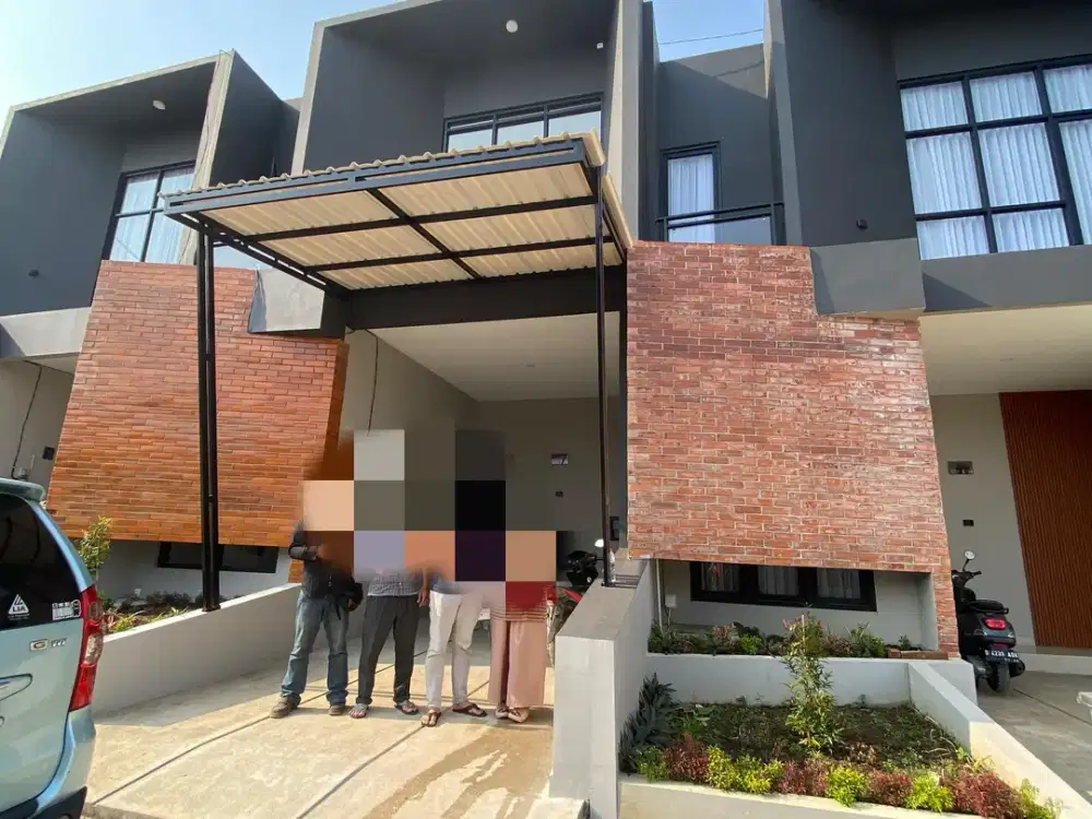 Rumah dijual 2 lantai strategis dekat pusat kota cimahi