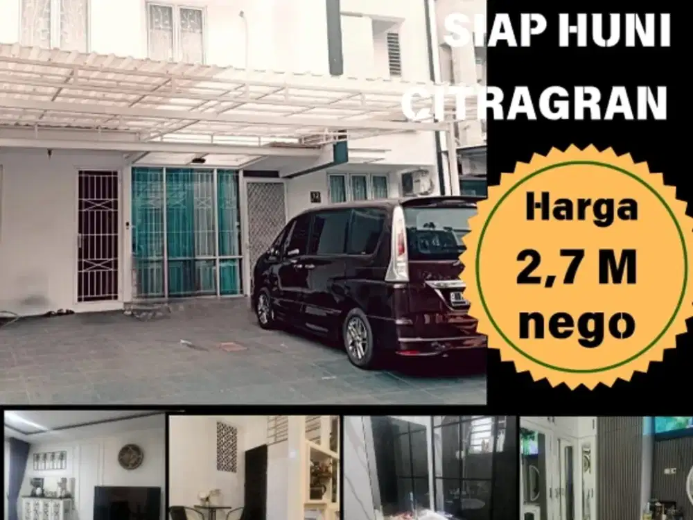 Dijual Rumah Siap huni di Citragran Cibubur