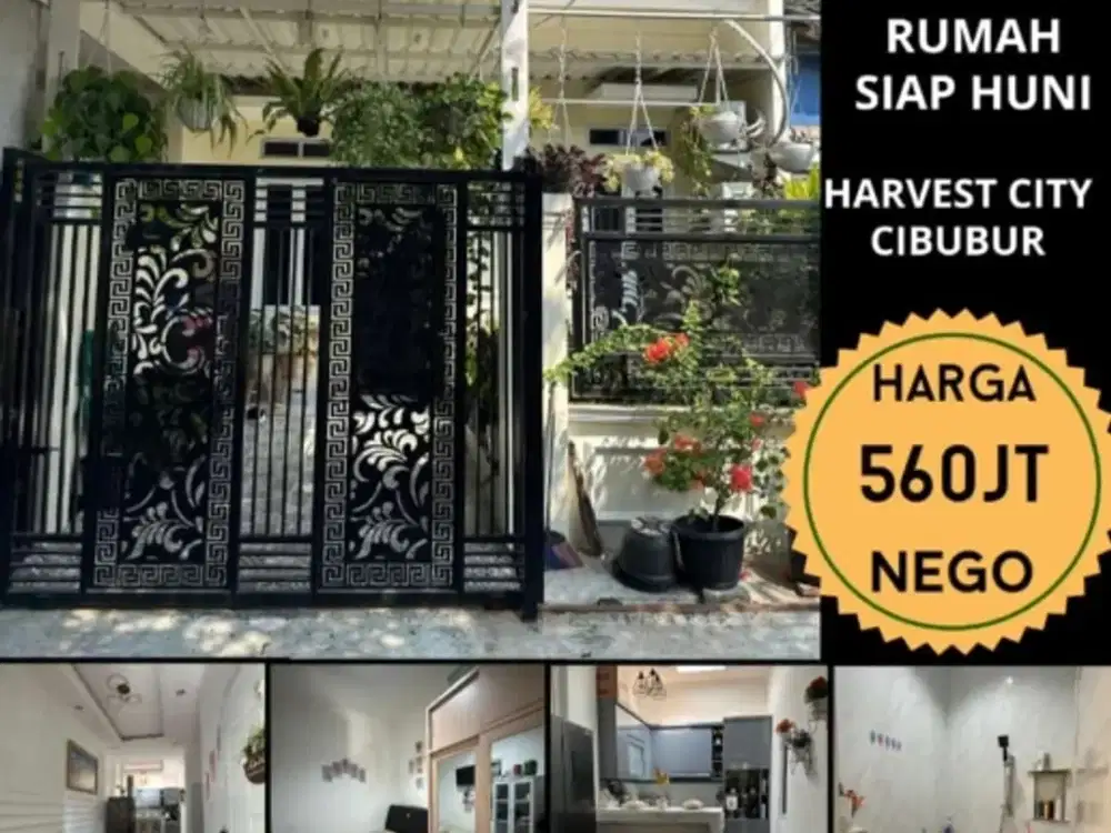 Rumah Siap Huni di Harvest City Cileungsi