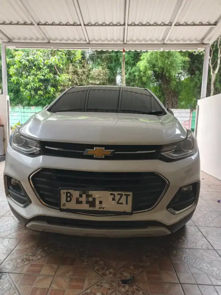 Chevrolet Trax Putih Plat panjang sampai 2029, kondisi Original mulus,