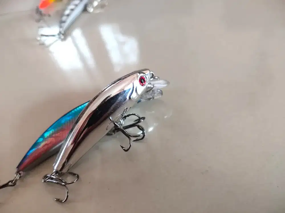 umpan Minnow Mancing Casting