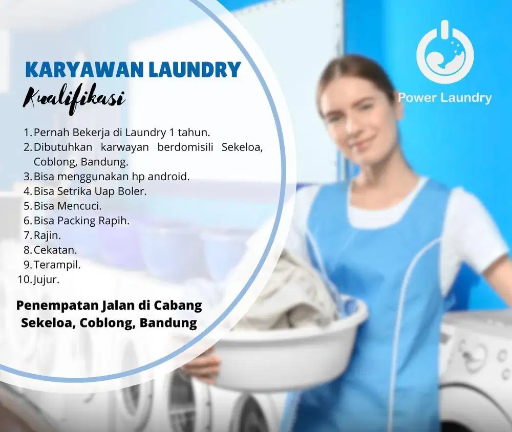 Karyawan laundry