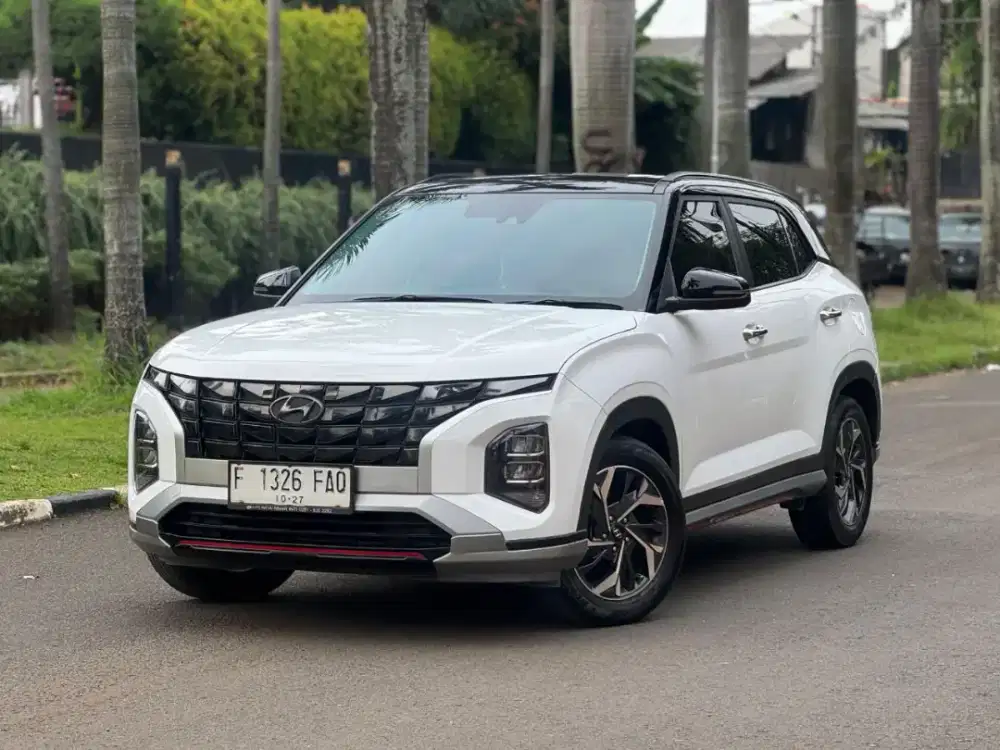 Hyundai Creta Prime 1.5 AT 2022 Putih Two Tone  SIAP PAKAI