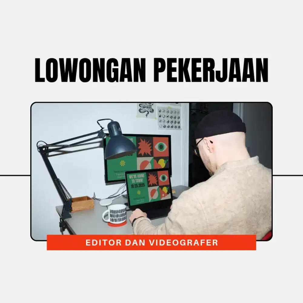 Dicari editor & videographer