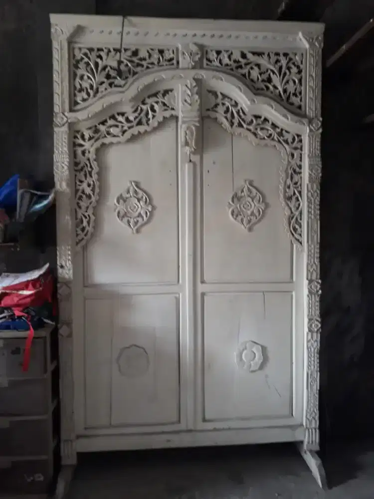 dijual dekorasi putih 1,8m × 2,5m second
