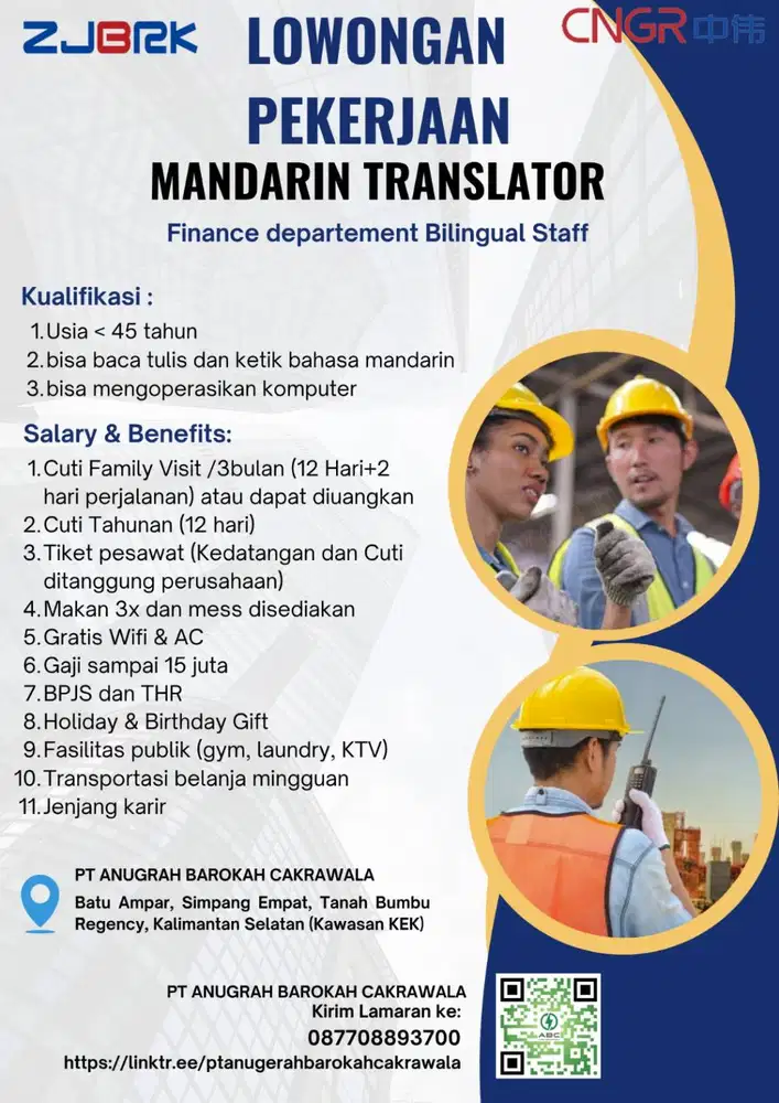 LOWONGAN MANDARIN SPEAKER