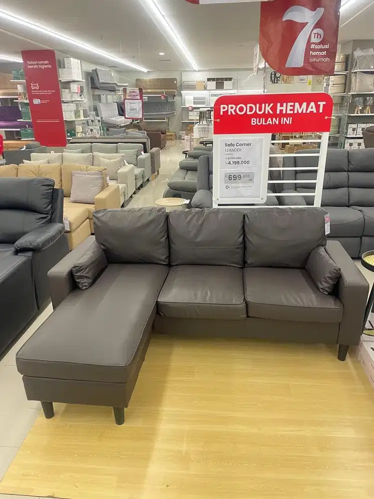 Sofa L Leander Brown